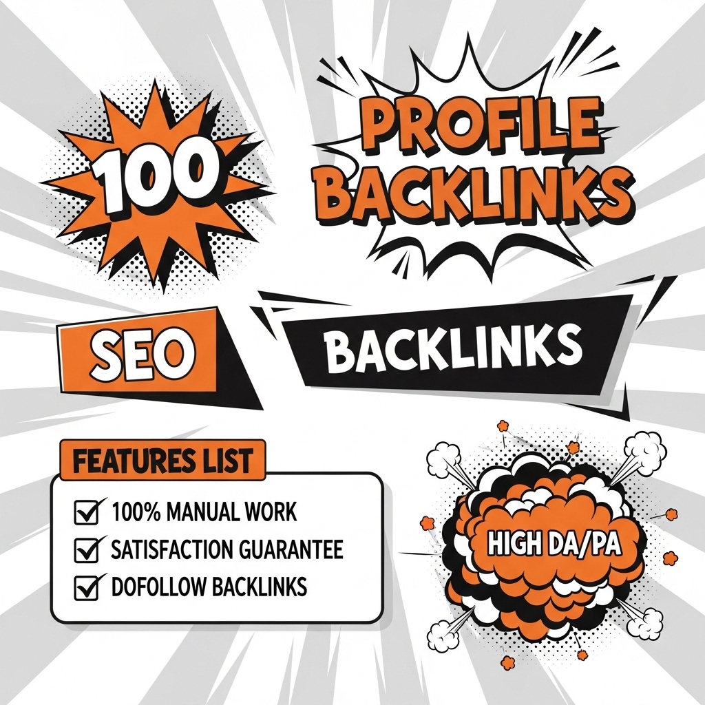 100 50DA+ Profile Links for ranking high