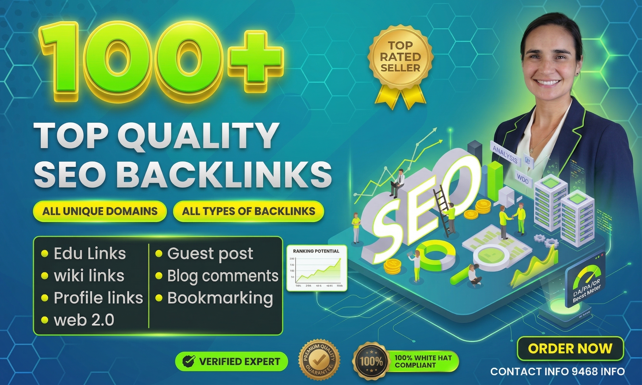 Rank Higher 100+ Manual High Authority Link Building ...