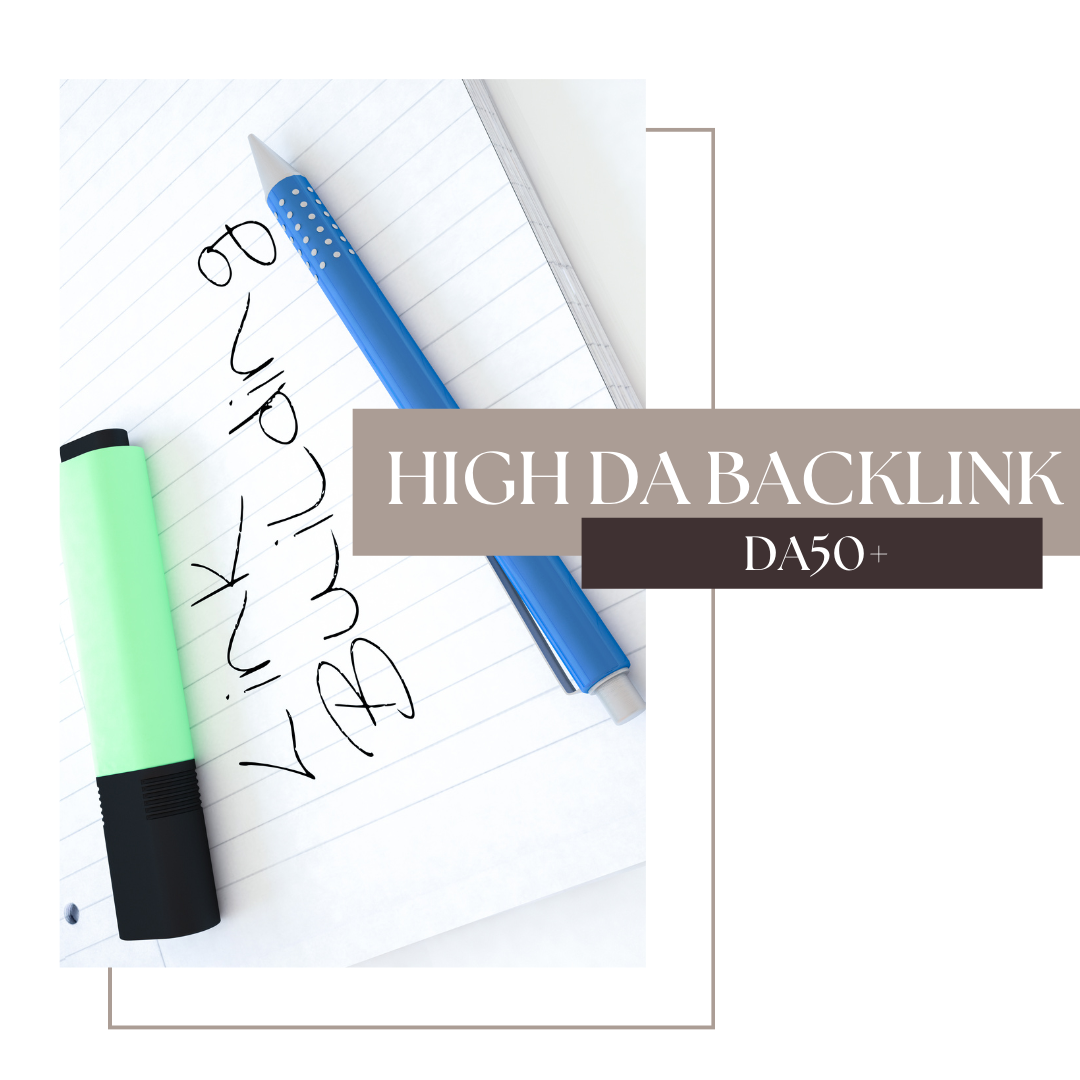 Unlimited DA 50+ SEO Backlinks Dofollow Backlinks Lin...