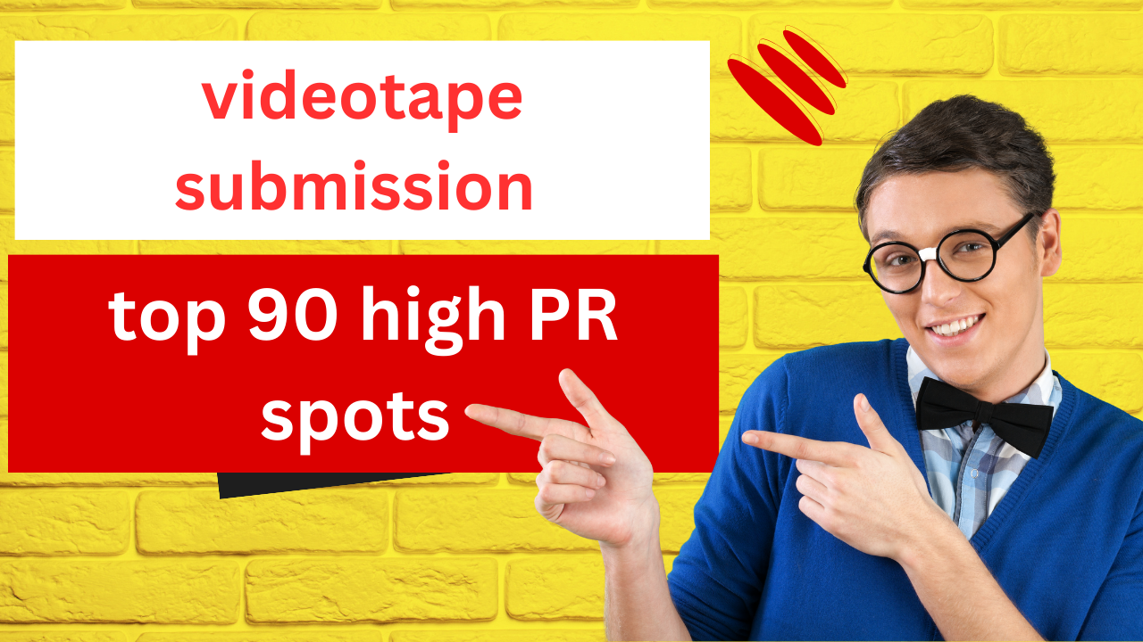 I'll do videotape submission manually on the top 90 h...