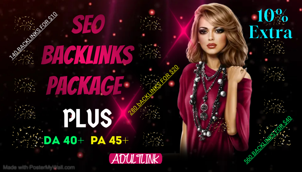 SEO Backlinks Package PLUS To Increase The Rankings O...