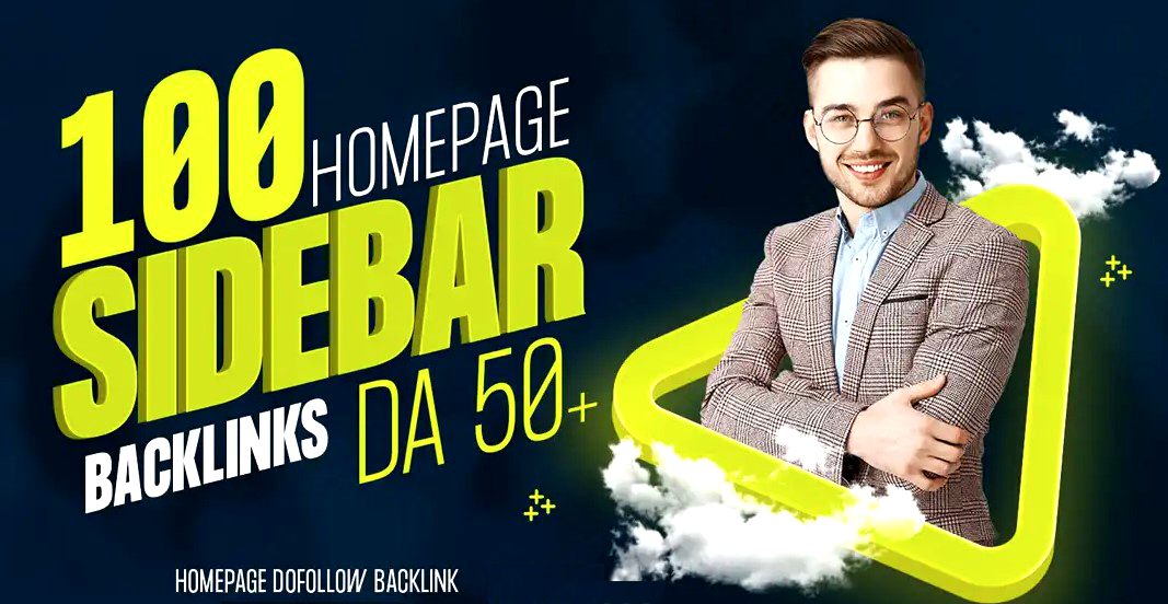 Get higher Ranking on google 100 Sidebar DA 50+ blogr...