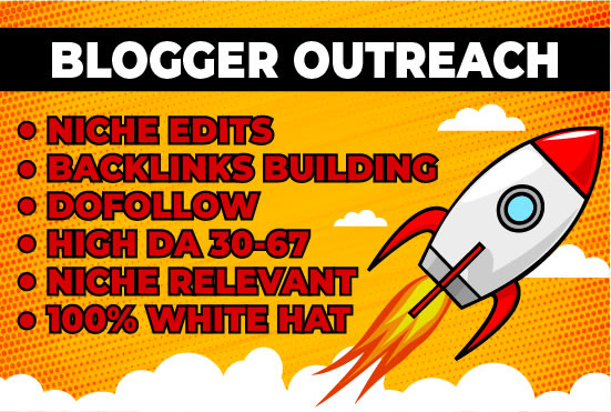 I will do 1 guest posting and link building through b...