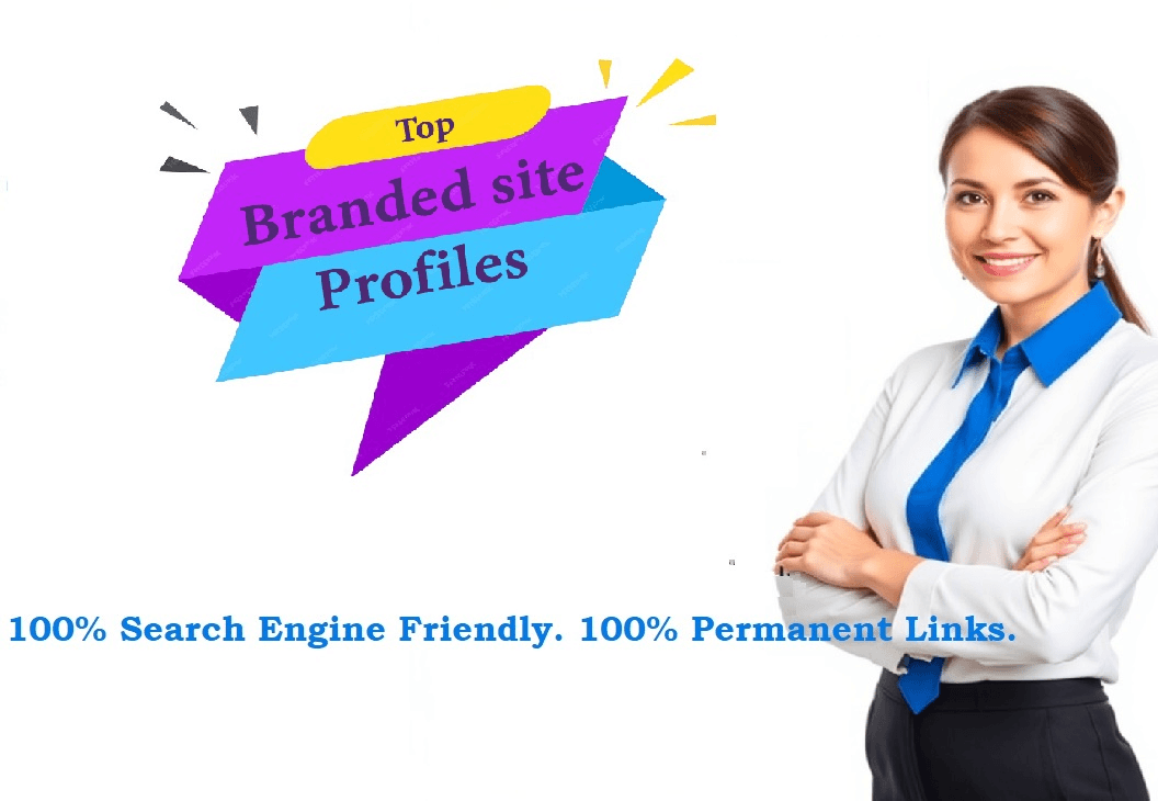 100+ DR 90+ Whitehat Branded Profile Backlinks. lncre...