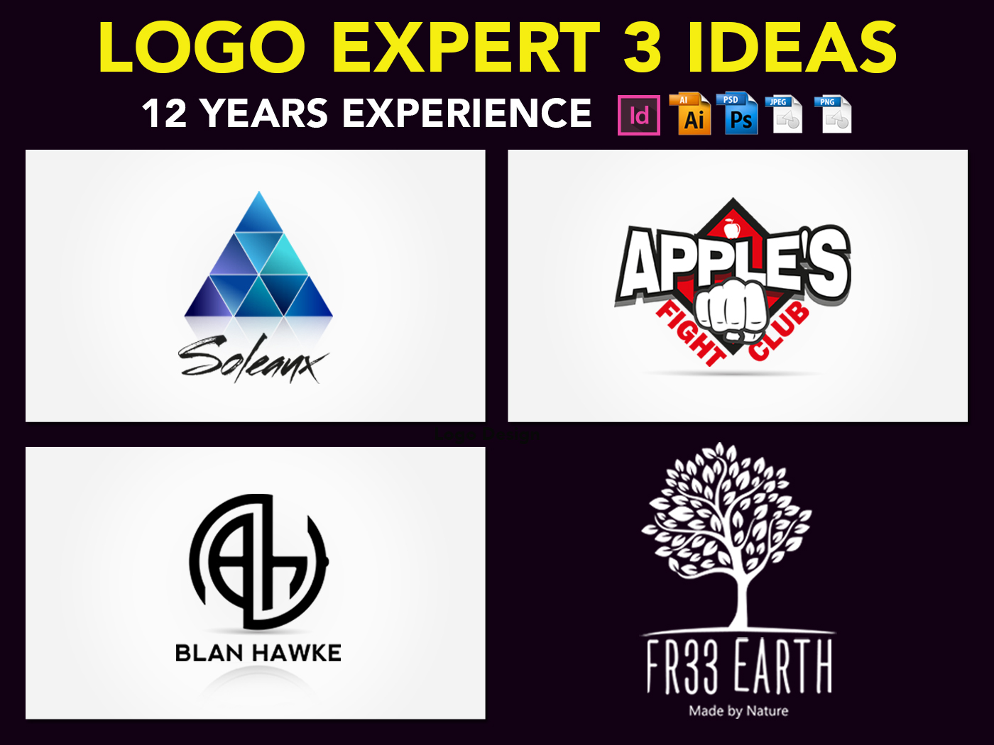 Design 3 Concepts Unique EyeCatching Vector Businees ...