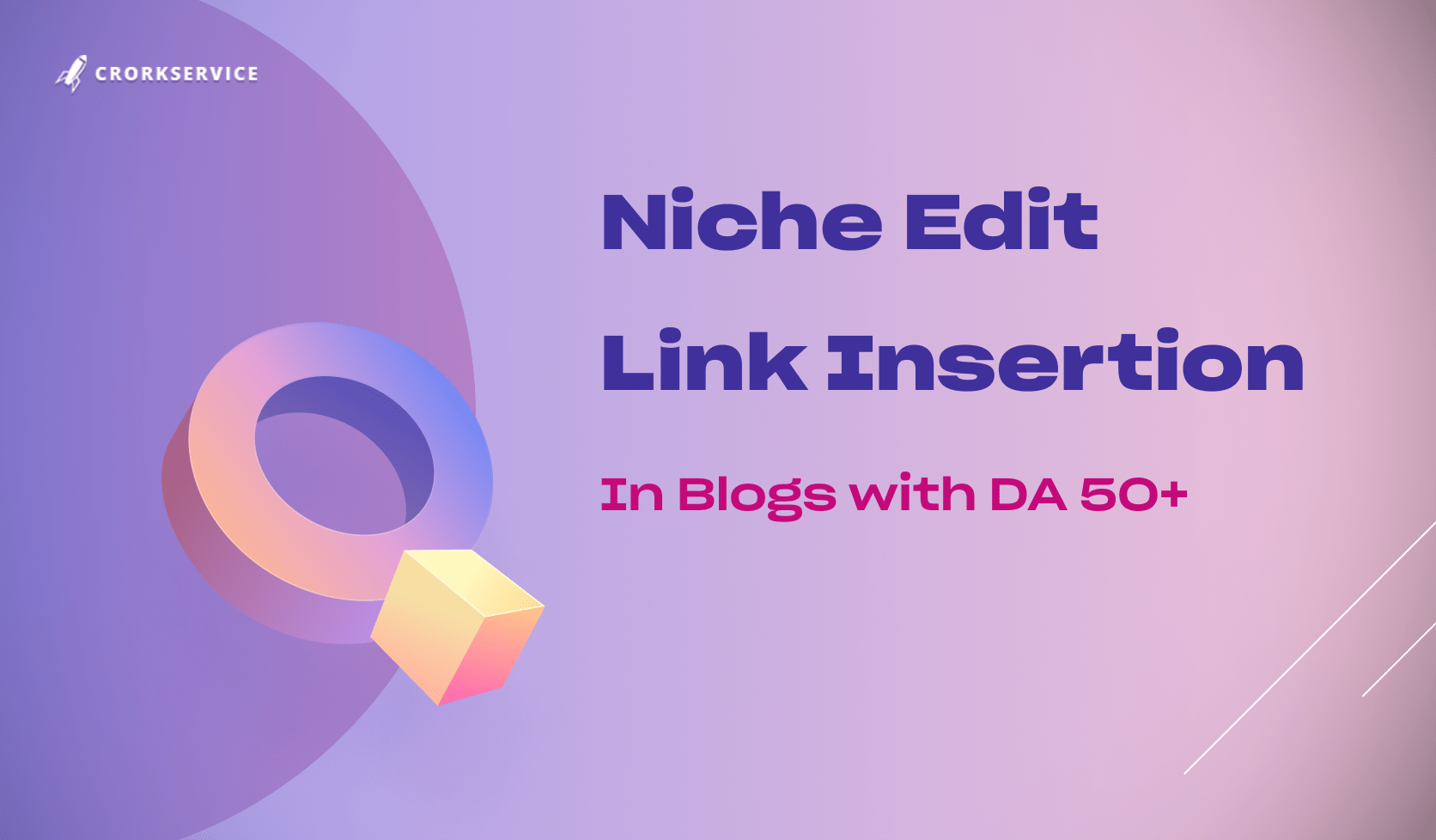 Niche Edit - Link Insertion in Blogs with DR from 30 ...