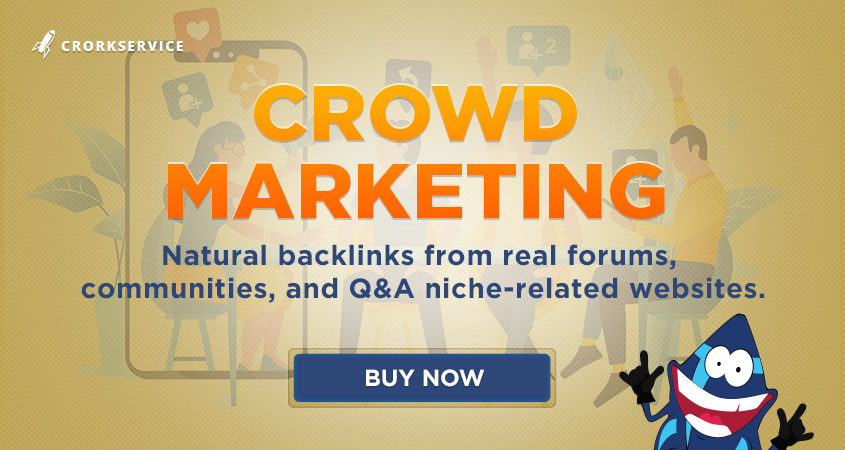 10 Crowd Marketing Links - natural backlinks for your...