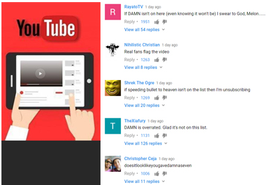 write comments for your YouTube videos with 50 differ...