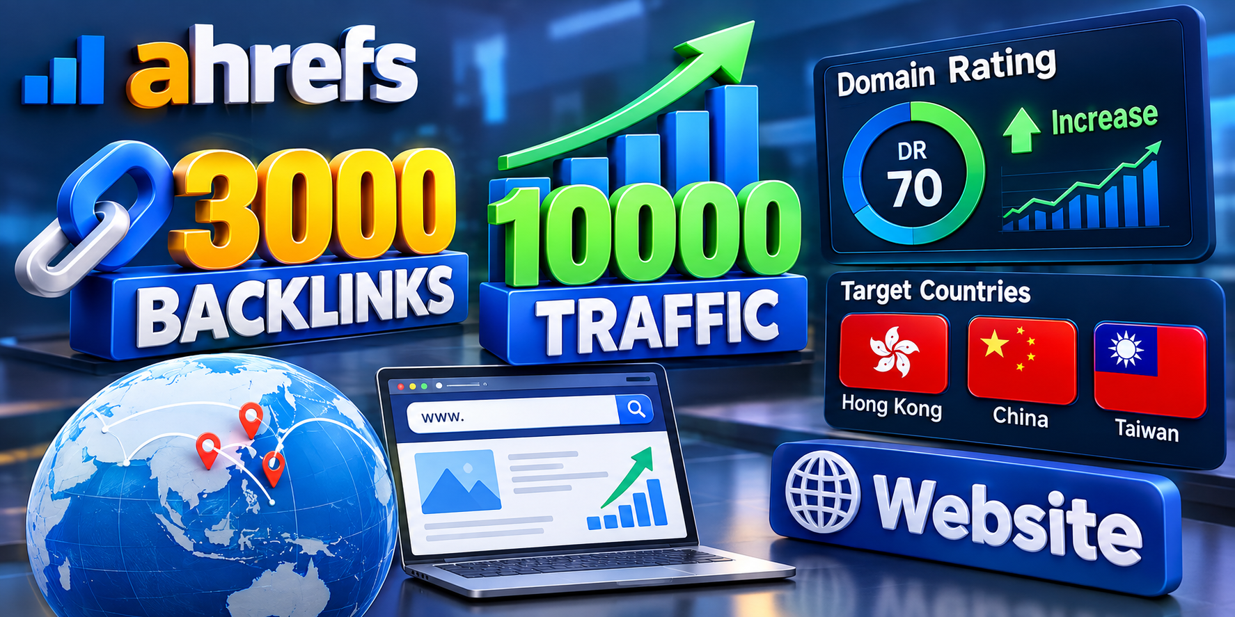 3000 Backlinks 10000 Traffic Ahrefs Domain Ratings In...