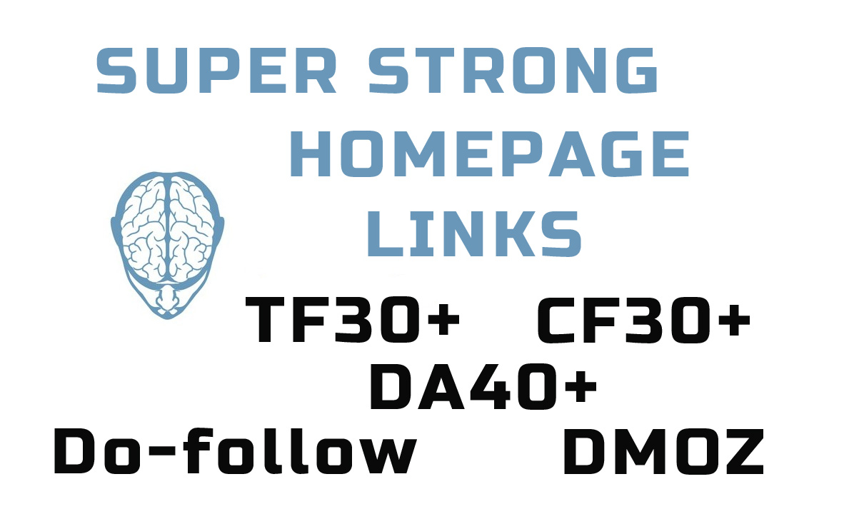 SUPER STRONG HOME PAGE LINKS - SUPER RESULTS - For Se...