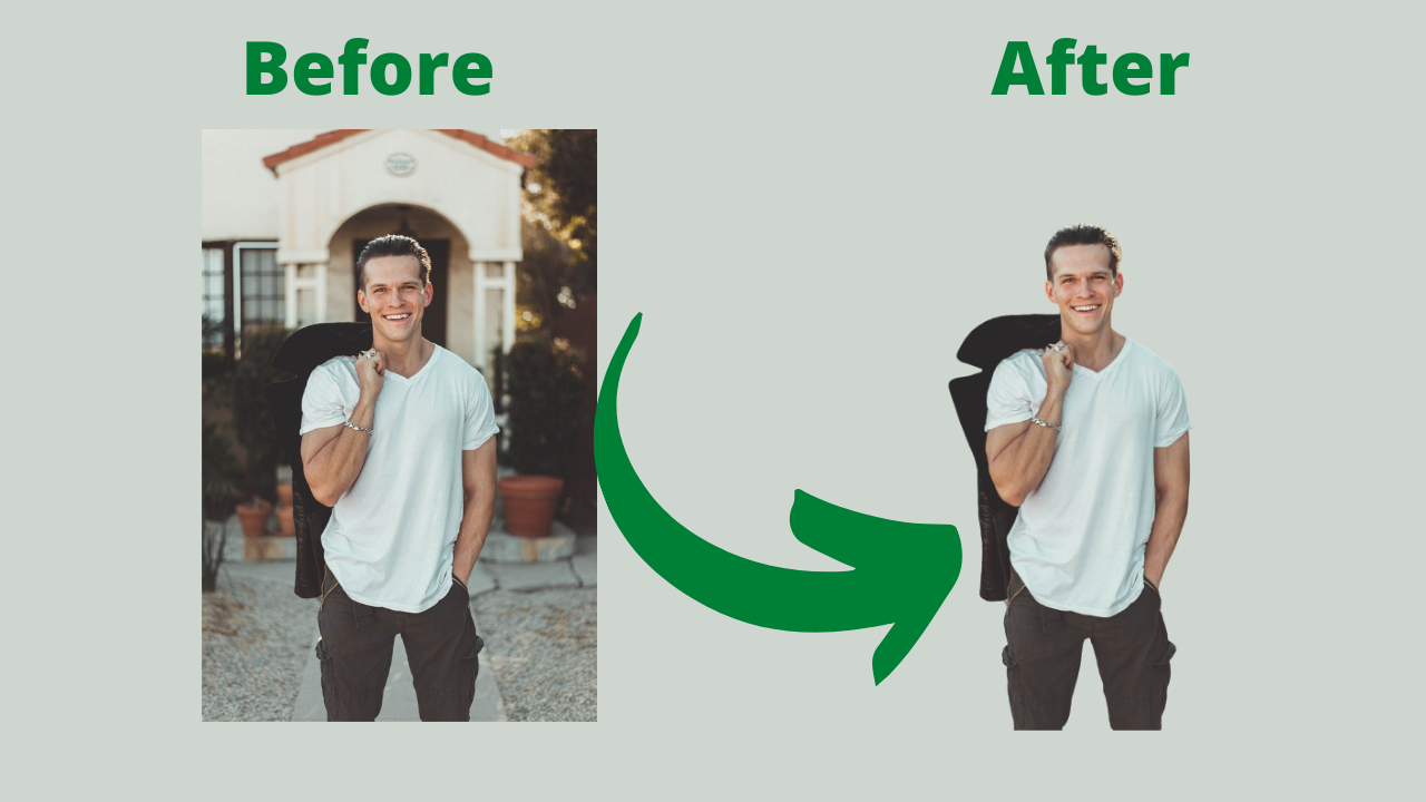remove background, cut out unwanted object basic edi...