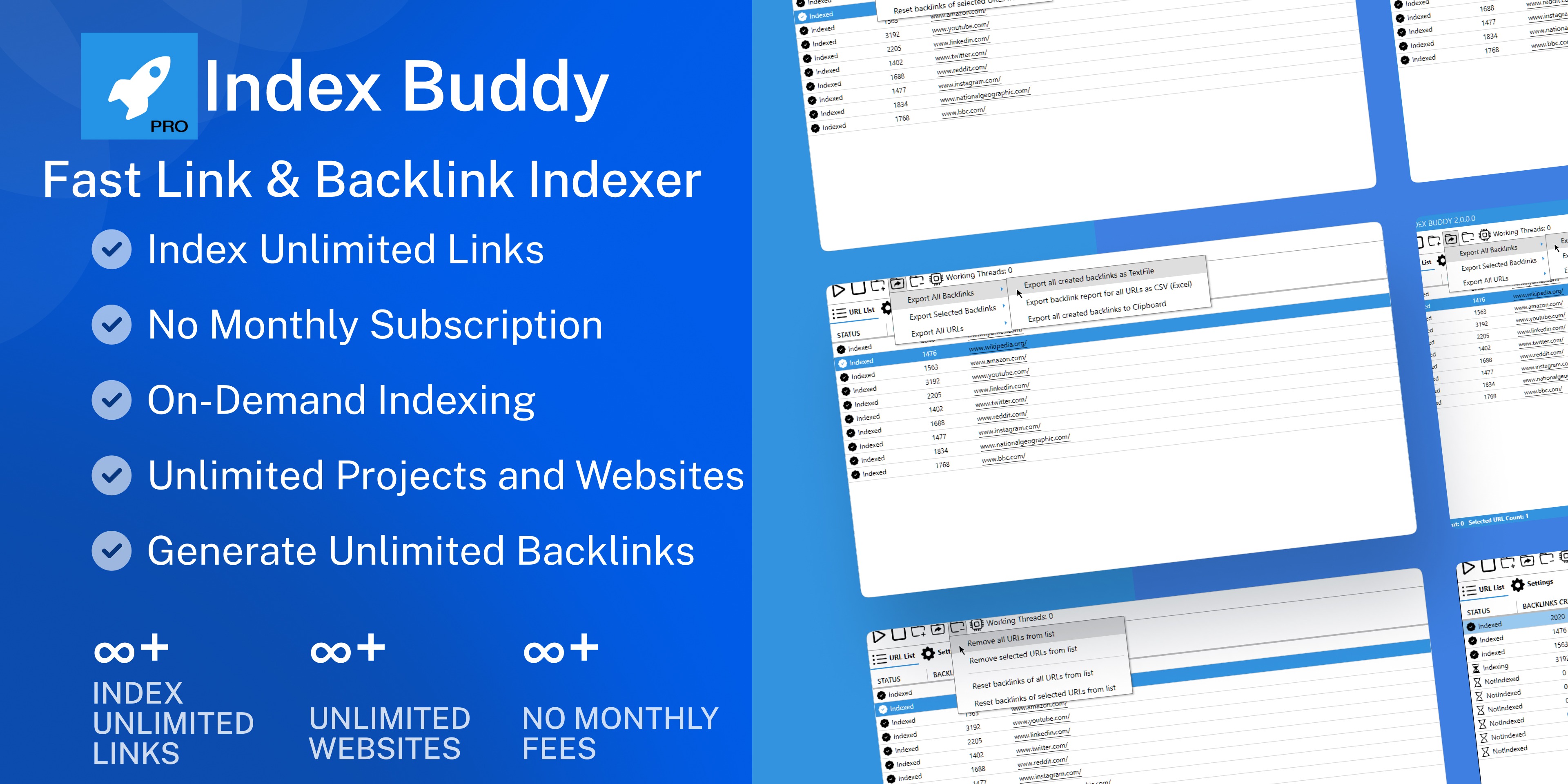 Index Buddy Professional Backlink Indexing Tool for Y...
