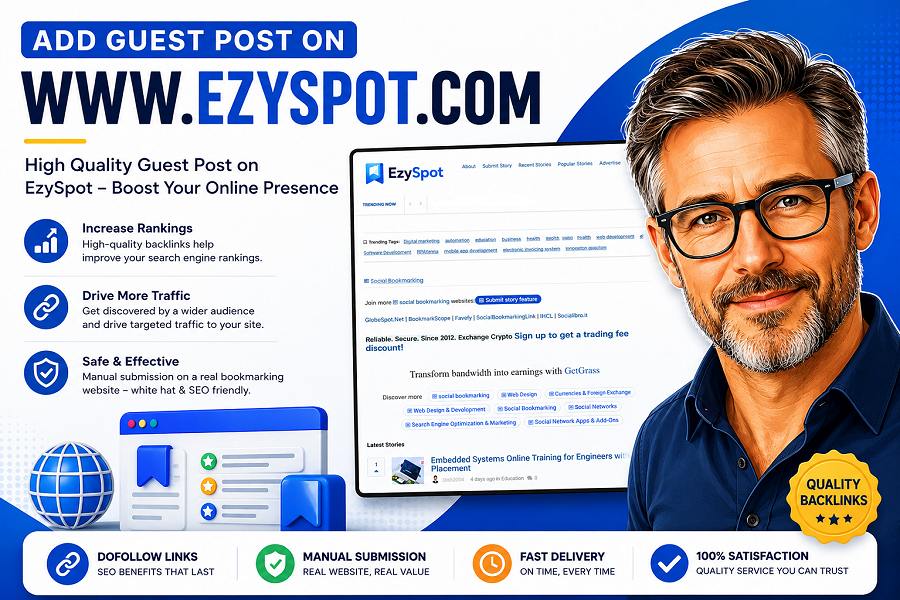Guest Post on EzySpot good advertisement for your web...