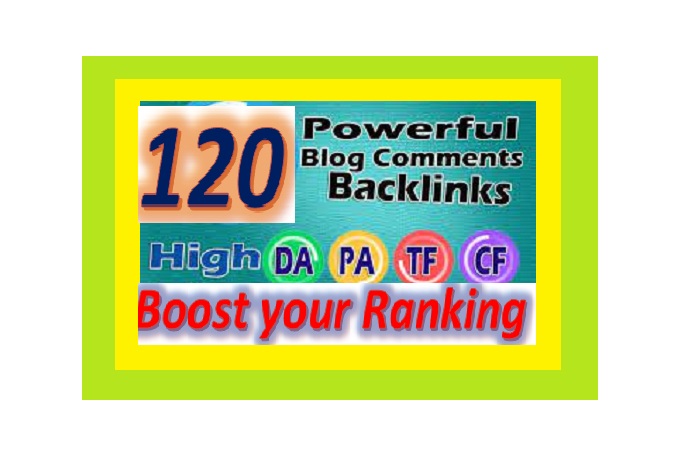 Provide 120 High DA, PA Blog Comments Backlinks for ...
