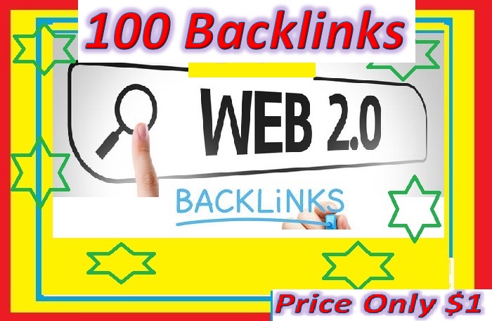 Will Provide 100 Web 2.0 blogs backlinks for your web...