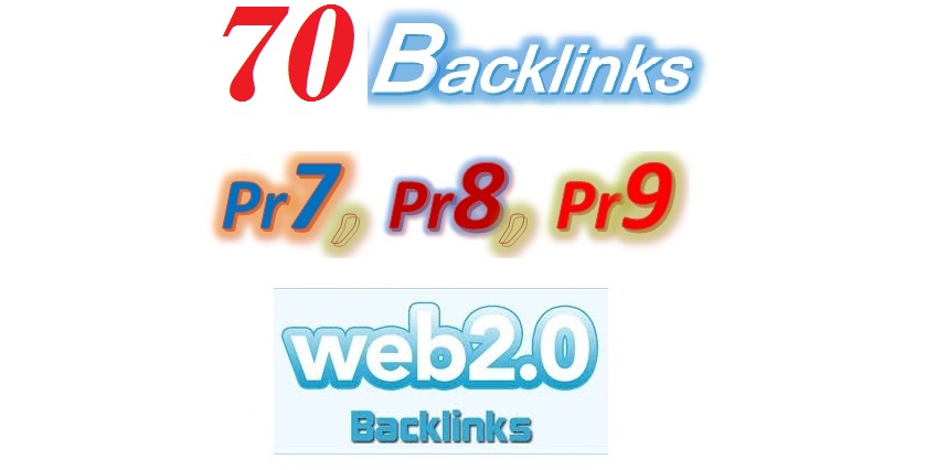 Manage 70 Pr9, Pr8, Pr7 Web2.0 Blog Backlinks for Y...