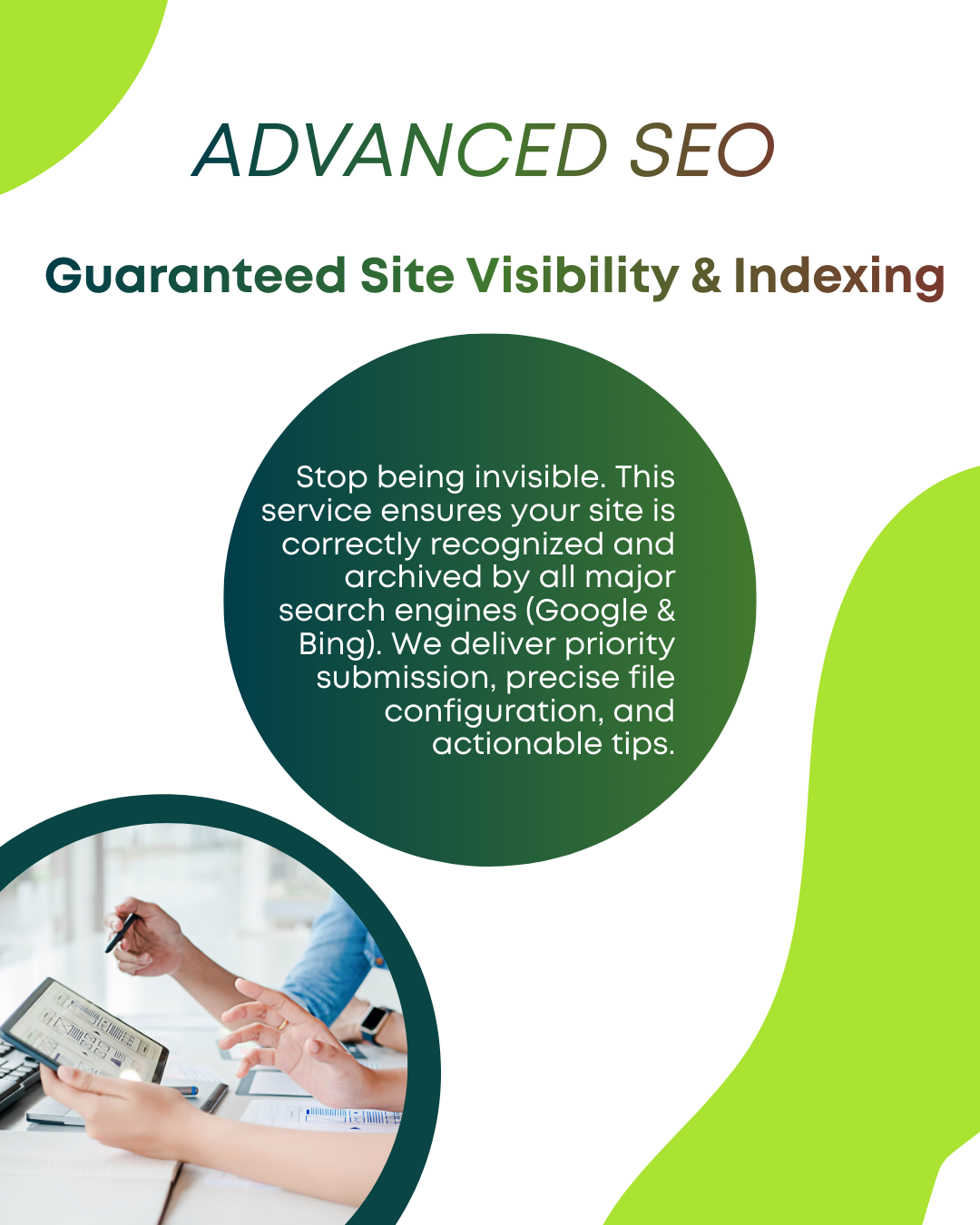 Advanced SEO establishment service and professional a...