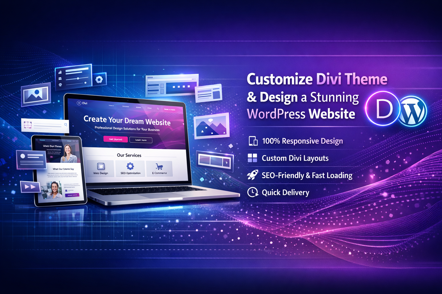 customize divi theme and design a stunning wordpress ...