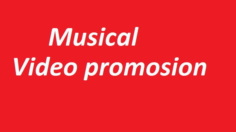 give you Music video promosion VERY FAST now only