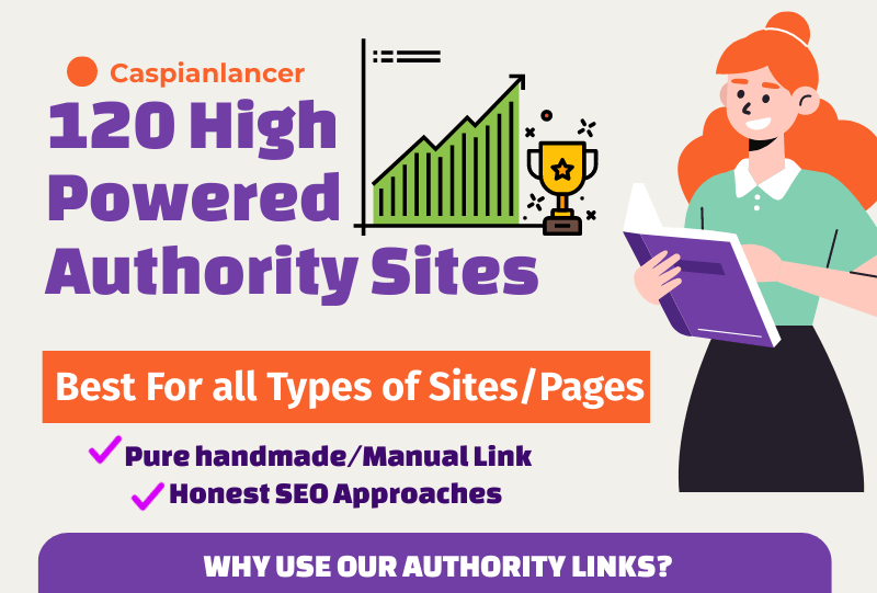 Manually DONE 120 Backlinks DA90+ including Contextua...