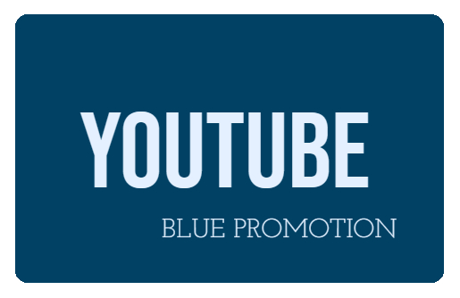 YT Video Promotion 50 Add To Playlists - Blue Promo