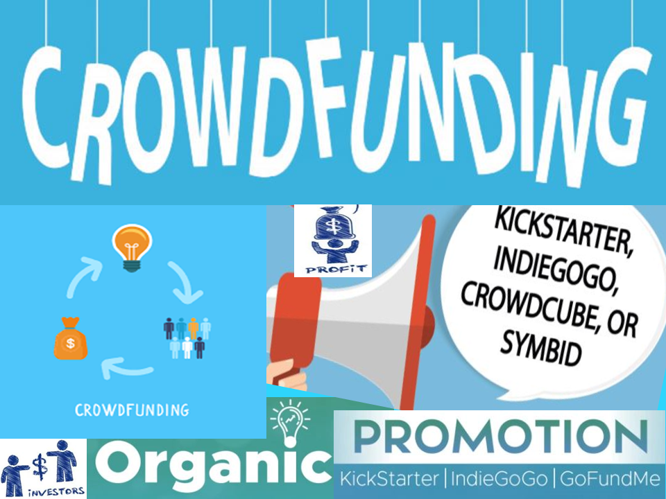 promote kickstarter, indiegogo, gofundme or any fun...