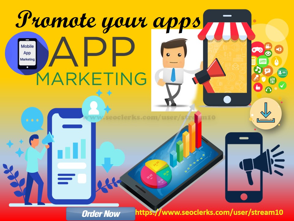 Promote your app or newly developed apps, games, web...