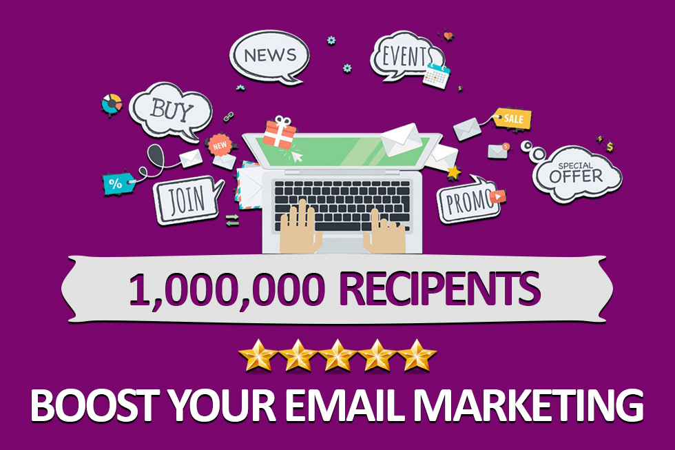 Send 1 million Email Blast for Email marketing Campai...