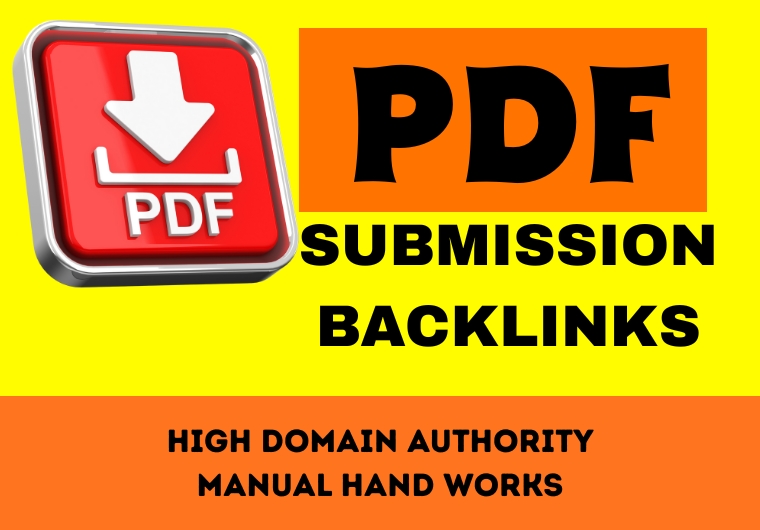 20 PDF Submission Backlinks with High DA PA manually ...