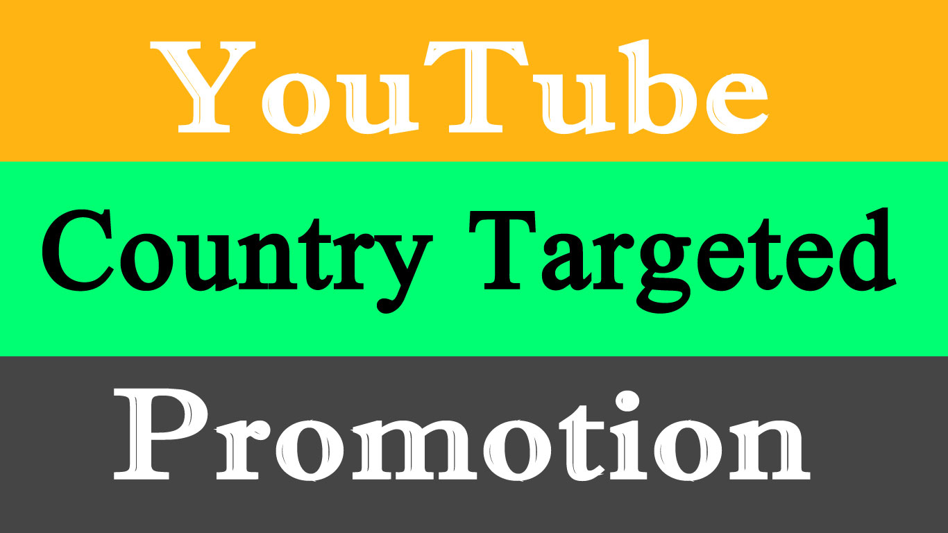 1000 Country Targeted Youtube video views via google ...