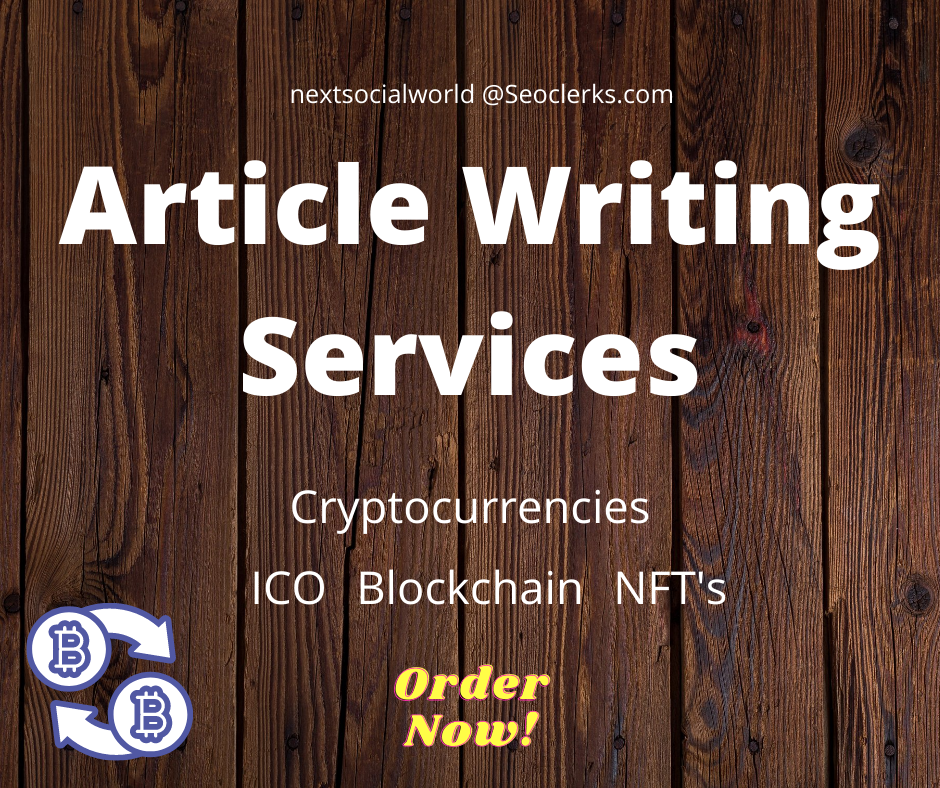 Content Writing of 500 words on topics related to NFT...