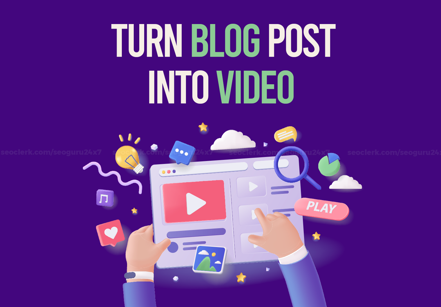 Turn Blog Post, Article or Ideas Into Video - Video ...