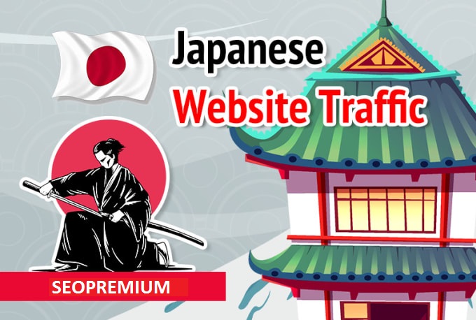 50000 Japan Organic website traffic SPECIAL OFFER
