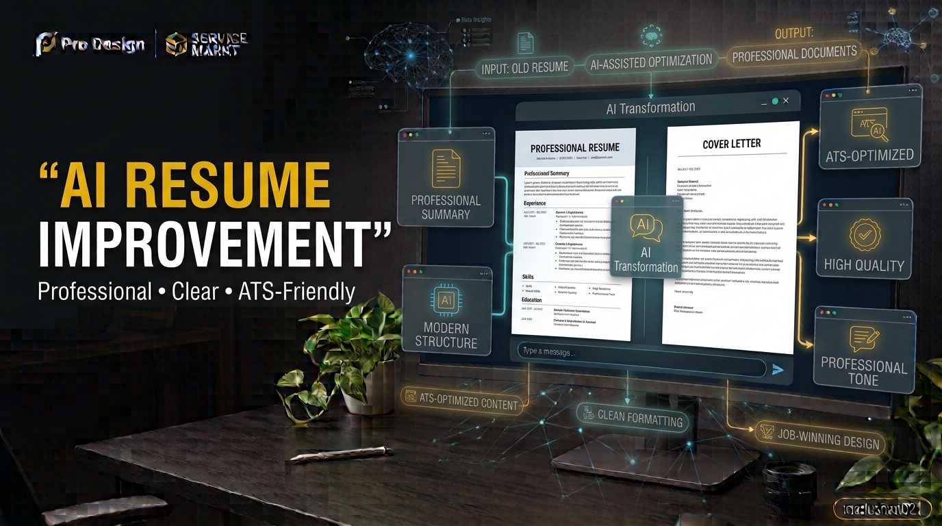 I Will Improve Your Resume With AI and Create a Profe...