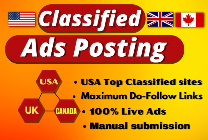 i will promote your business in 31 high pr classifids...