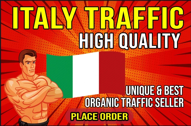 ONE MONTH Unlimited Daily Italy Targeted Website Visi...