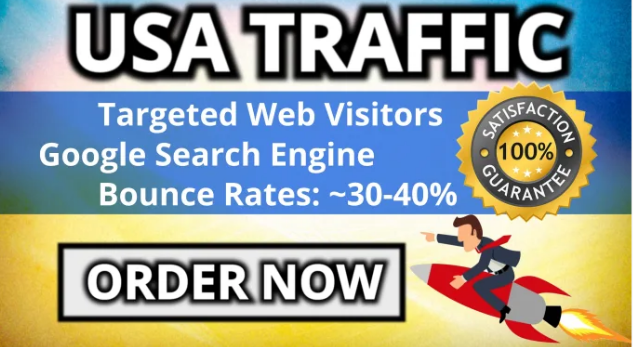 30 Days of Real USA Targeted Website Visitors Traffic...