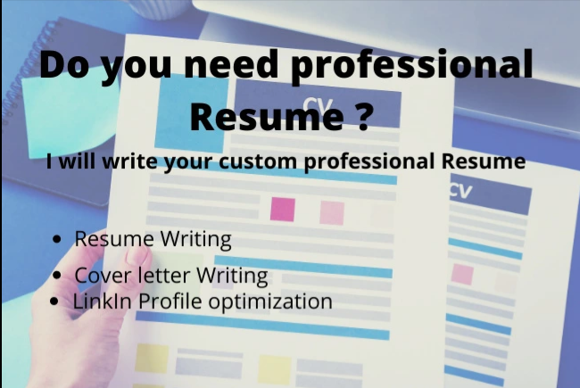I will write premium quanlity, top notch resume, cv...