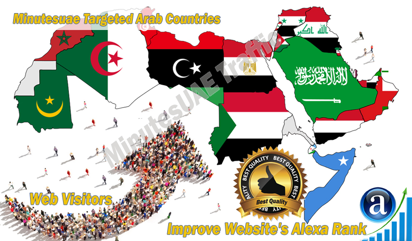 Arab web visitors real targeted Organic web traffic f...