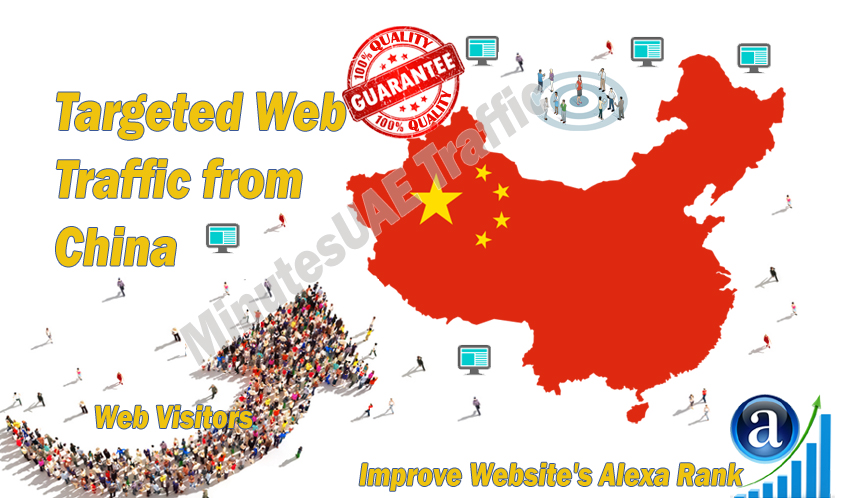 Chinese web visitors real targeted Organic web traffi...