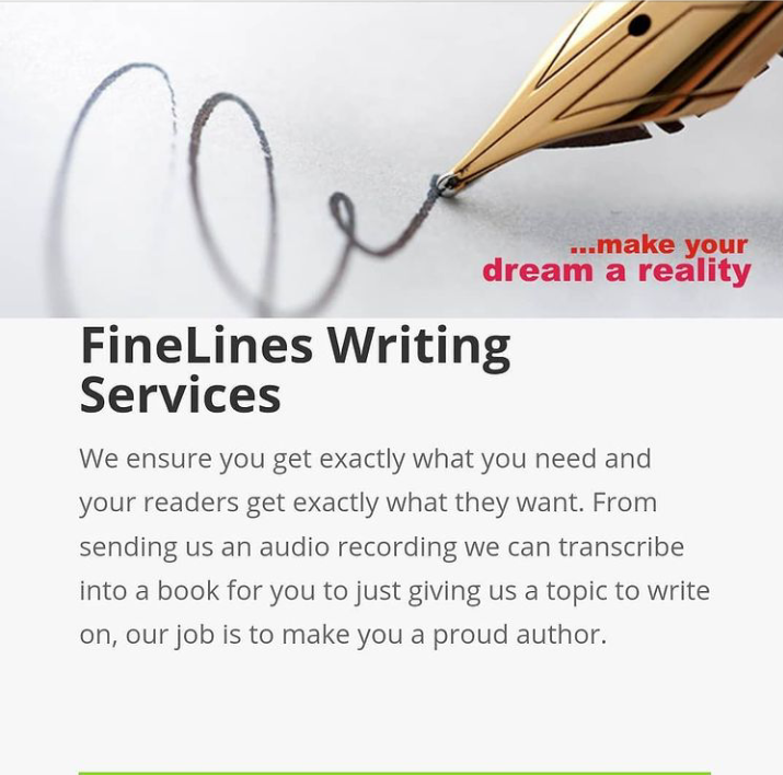 Too busy to write I got you covered. Say it, I ghost...