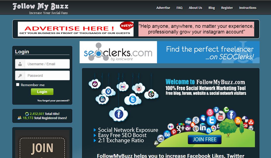 2 Month Banner Ad on Popular Traffic Site FollowMyBuz...