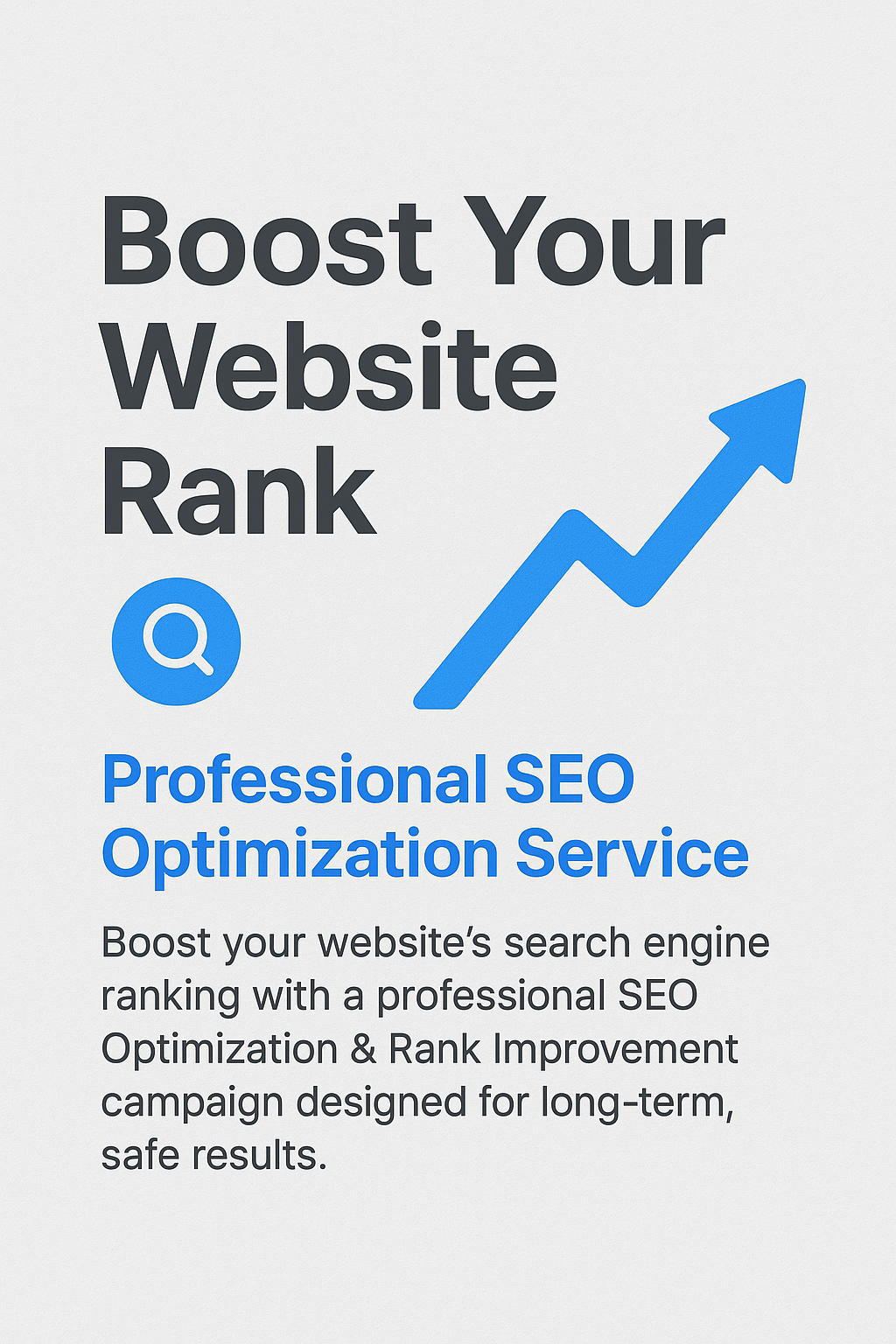 Complete SEO Optimization & Rank Improvement Serv...