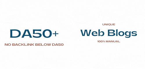 35+ Manual Web Blogs backlinks from DA50+ premium dom...
