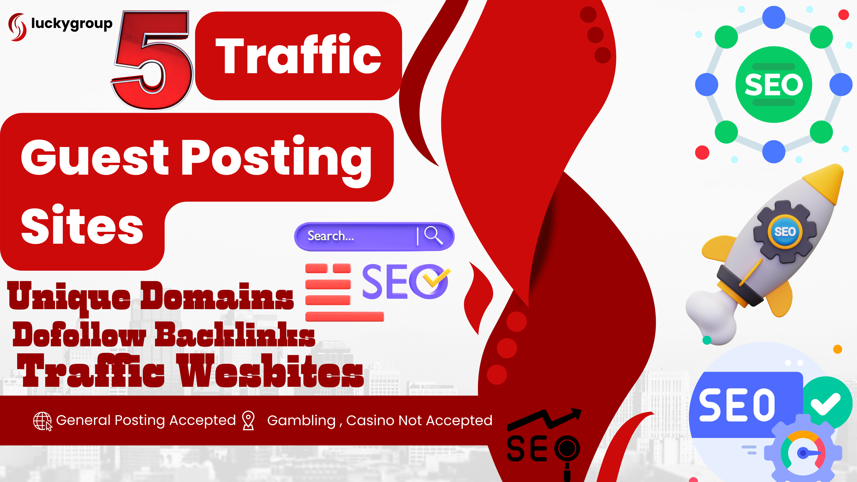 I Will Do 5 Paid Guest Posting High-Quality Traffic s...
