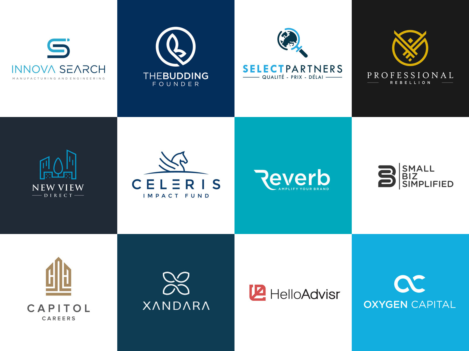 brainstorm unique business name, brand name with logo...