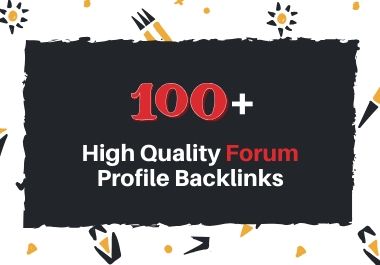 High Quality 100 Forum Profile Backlinks to Boost You...