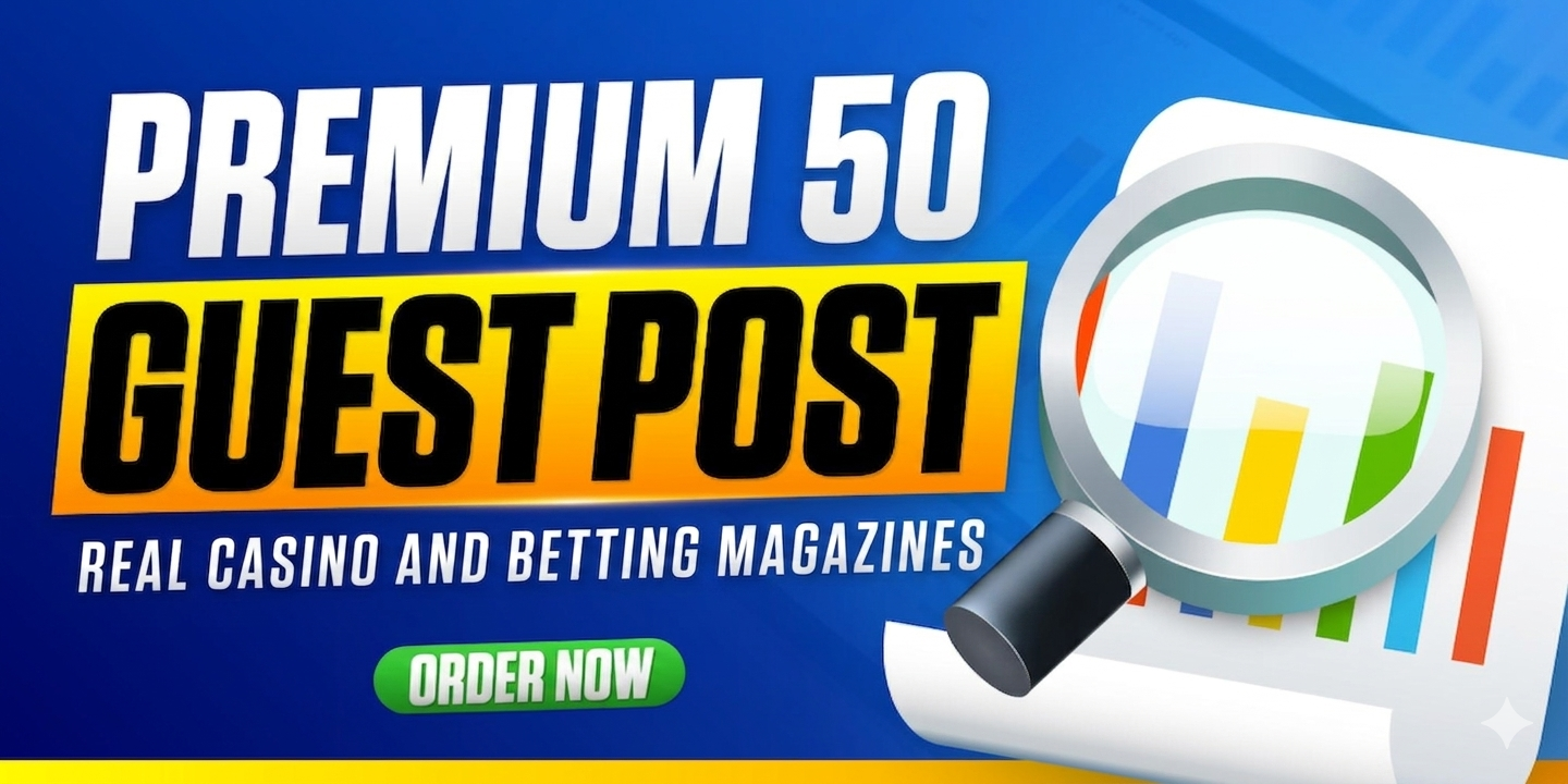 I will publish 50 Premium Casino & Betting Guest ...