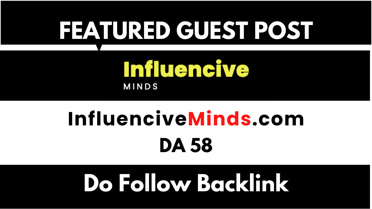 I will guest post on InfluenciveMinds, InfluenciveMi...