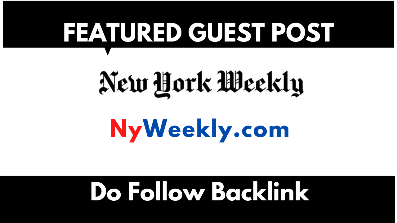 I will publish a guest post on nyweekly, nyweekly. c...